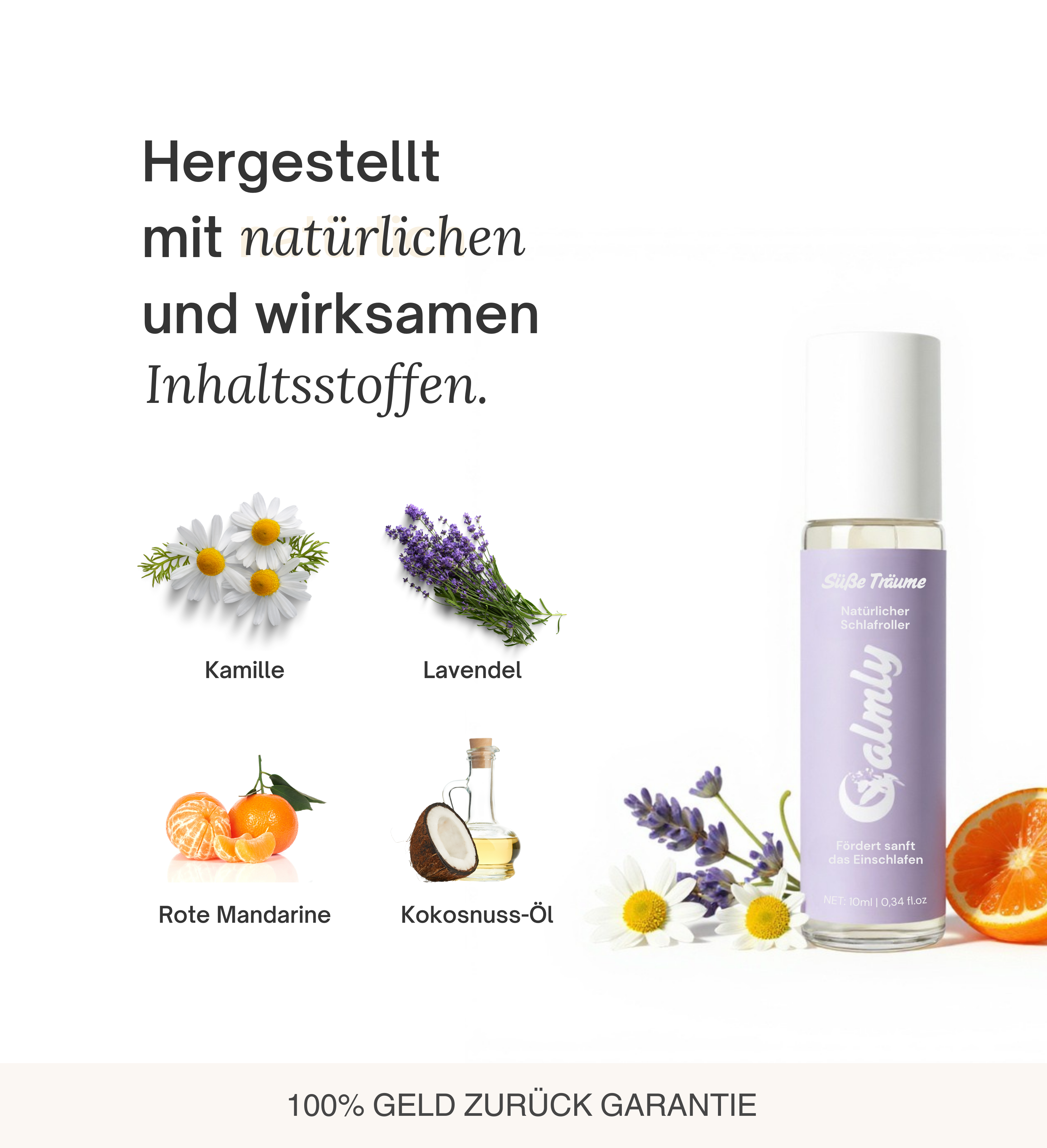 Süße Träume - Natürlicher Schlafroller