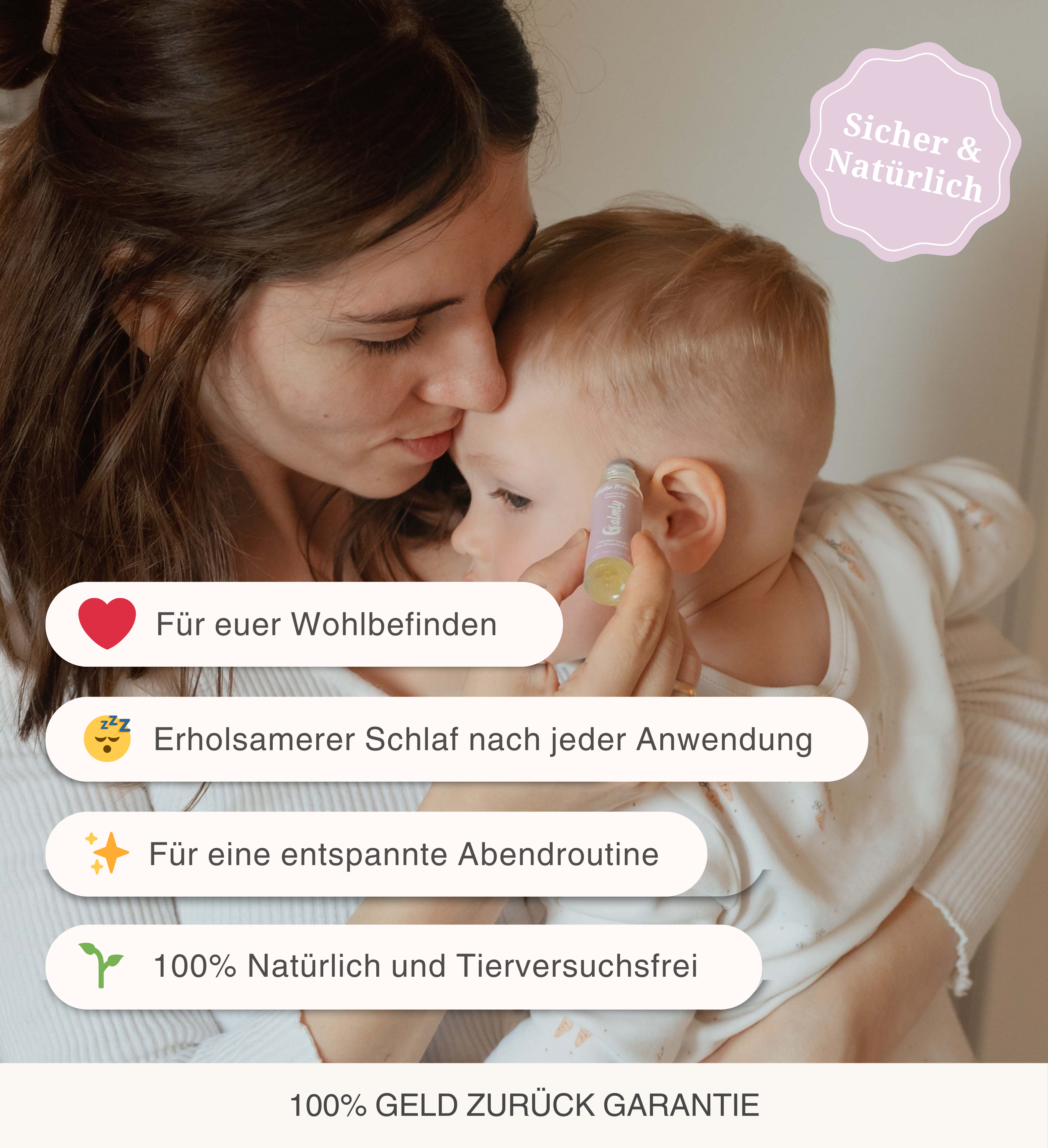 Süße Träume - Natürlicher Schlafroller