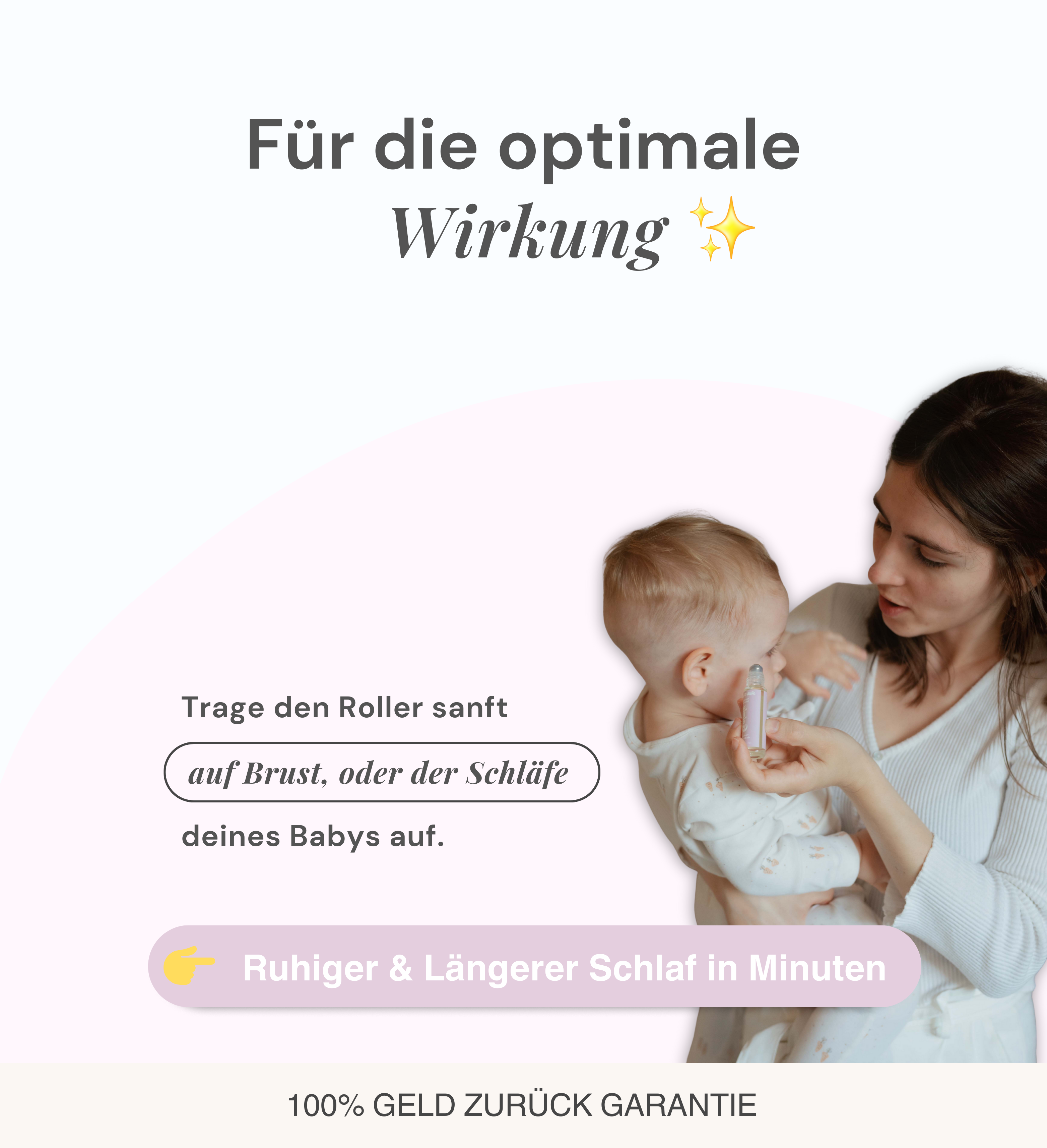 Süße Träume - Natürlicher Schlafroller