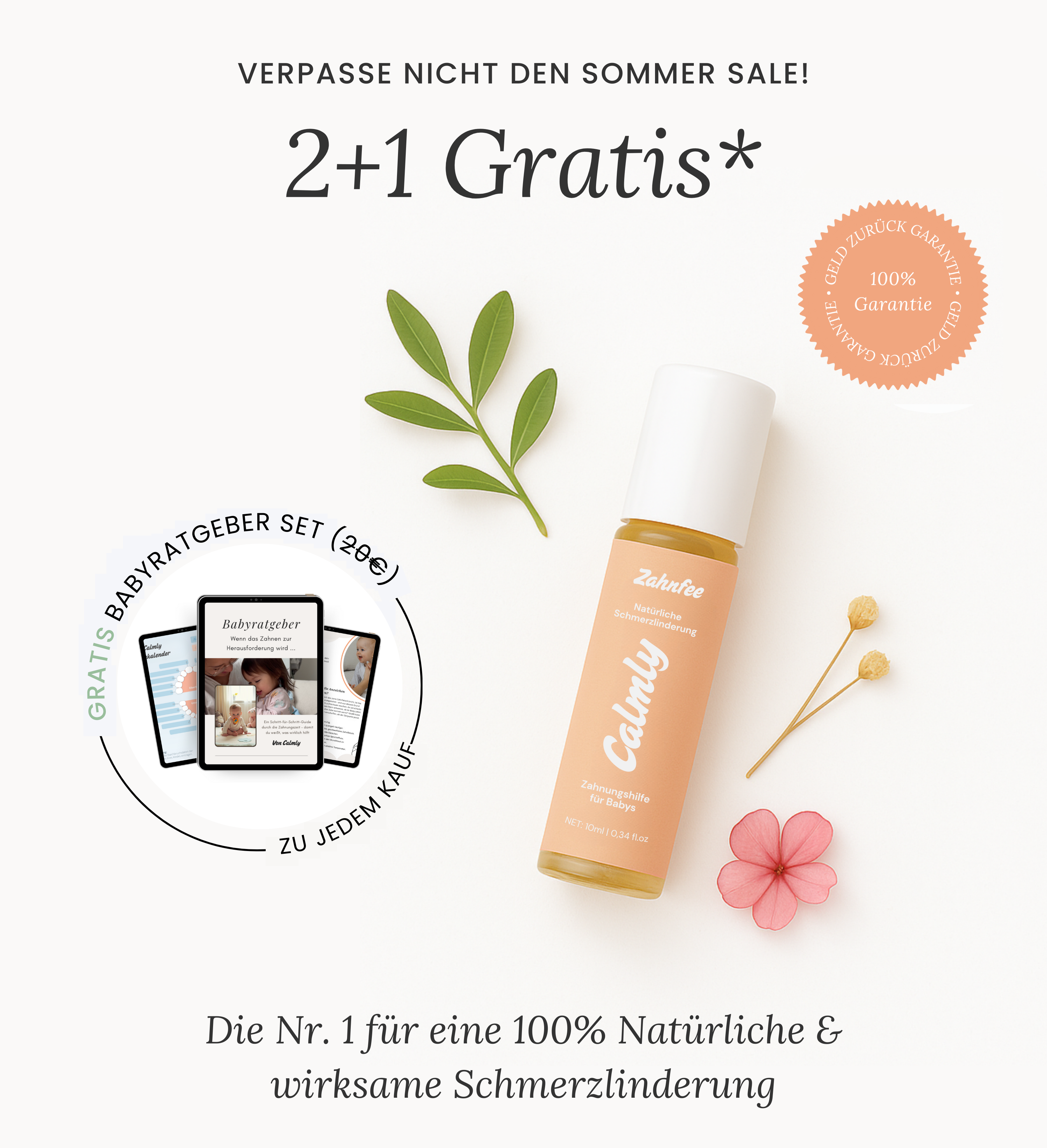Calmly Roller - Für Zahnen & Co.